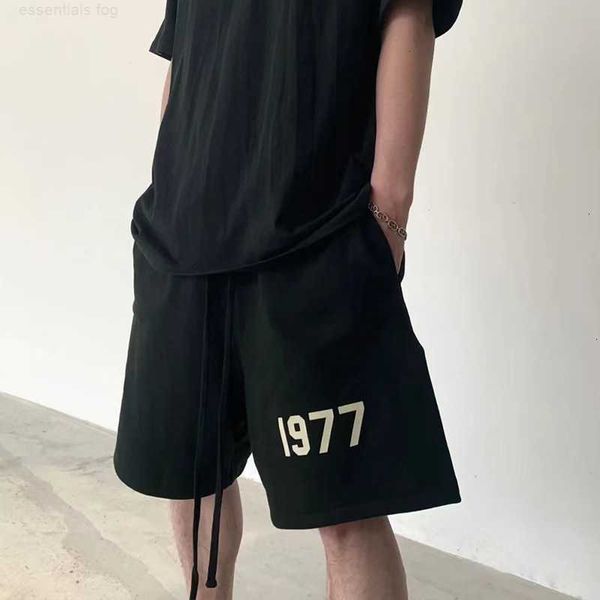 casual sports pants fog double line essentials digital 1977 flocked shorts high street loose cropper fashion design sweatpants, Black
casual sports pants fog double line essentials digital 1977 flocked shorts high street loose cropper fashion design sweatpants, Black