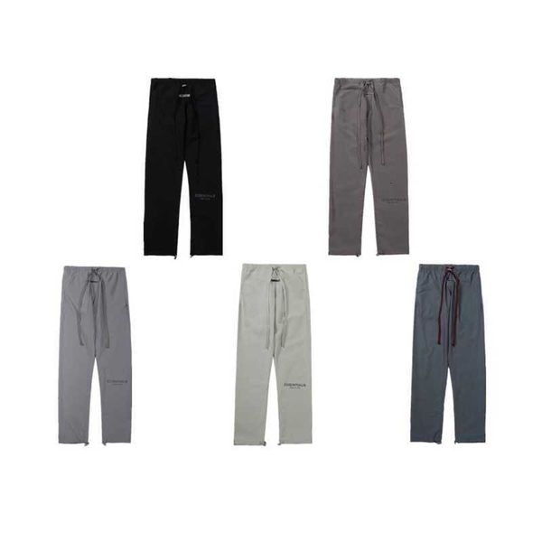 casual sports pants chao brand new fog essentials multi thread laser reflective colorful nylon drawstring pants, Black
casual sports pants chao brand new fog essentials multi thread laser reflective colorful nylon drawstring pants, Black