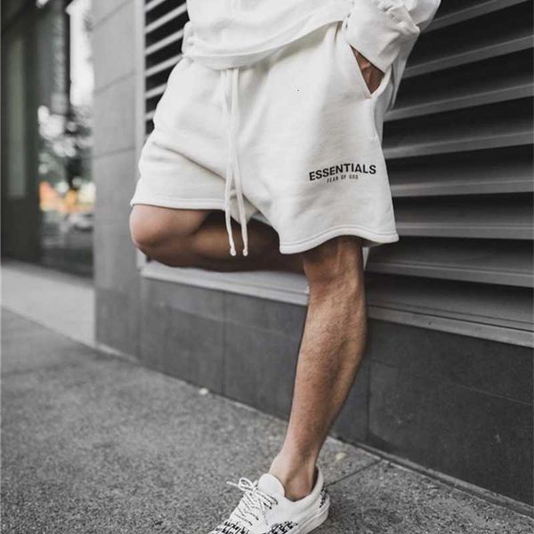 casual sports pants fog feel of god double thread essentials new letter drawstring shorts capris 7 colors, Black
casual sports pants fog feel of god double thread essentials new letter drawstring shorts capris 7 colors, Black