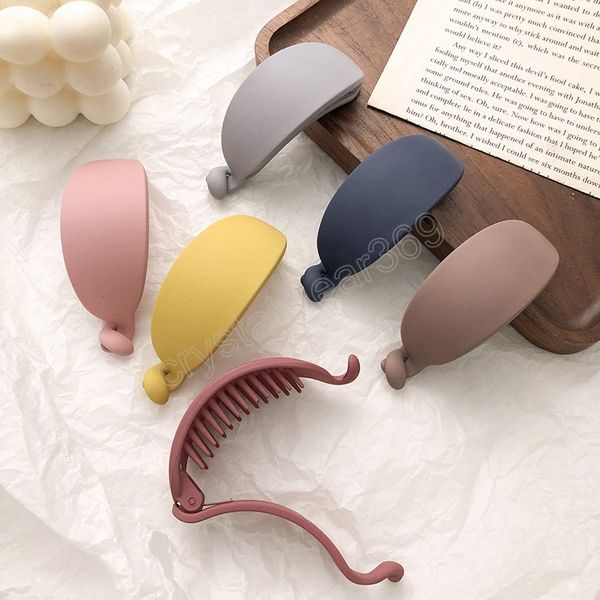 korean version candy color medium banana clip headdress frosted hairpin girls fashion hair clips hair accessories, Slivery;white
korean version candy color medium banana clip headdress frosted hairpin girls fashion hair clips hair accessories, Slivery;white