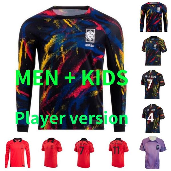 south korea 2022 soccer jerseys home away son hwang kim jeong sung lee kwon 2023 jersey football shirts 22 23 national team long sleeve men, Black;yellow
south korea 2022 soccer jerseys home away son hwang kim jeong sung lee kwon 2023 jersey football shirts 22 23 national team long sleeve men, Black;yellow
