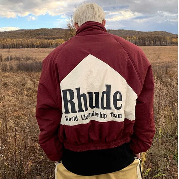 2022 good quality rhude sunset fashion jacket men 1 1 rhude patchwork moonlight women outwear pill zipper streetwear coats, Black;brown
2022 good quality rhude sunset fashion jacket men 1 1 rhude patchwork moonlight women outwear pill zipper streetwear coats, Black;brown