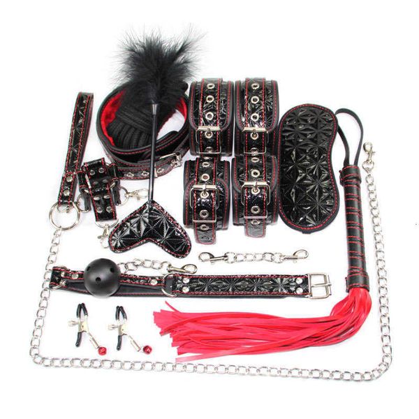 toy massager sm binding set fun products pu handcuffs ten piece husband and wife flirting alternative toys
toy massager sm binding set fun products pu handcuffs ten piece husband and wife flirting alternative toys
