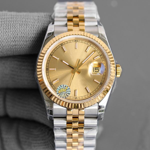 Luxury neutral watch Champagne color dial 36mm stainless steel 904L luminous scratch resistant sapphire crystal glass waterproof automatic machine Montre De Luxe
Luxury neutral watch Champagne color dial 36mm stainless steel 904L luminous scratch resistant sapphire crystal glass waterproof automatic machine Montre De Luxe