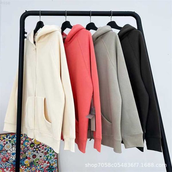 hoodies hweatshirts fog new double thread letter flocking zipper hoodie men's and women's essential casual loose coat, Black
hoodies hweatshirts fog new double thread letter flocking zipper hoodie men's and women's essential casual loose coat, Black