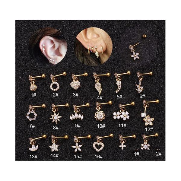 stud personalized gold hie hoop dangle earrings mini cross heart earring jewelry women small fashion charm ear stud drop delivery dh1a8, Golden;silver
stud personalized gold hie hoop dangle earrings mini cross heart earring jewelry women small fashion charm ear stud drop delivery dh1a8, Golden;silver