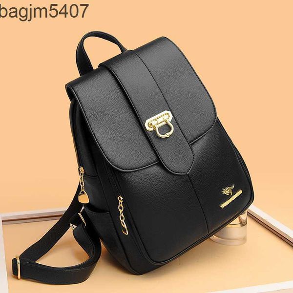 hand bag 80% of the stores are wholesale and retail creative metal door nose lock buckle backpack 2023 cowhide kangaroo simple schoolbag
hand bag 80% of the stores are wholesale and retail creative metal door nose lock buckle backpack 2023 cowhide kangaroo simple schoolbag