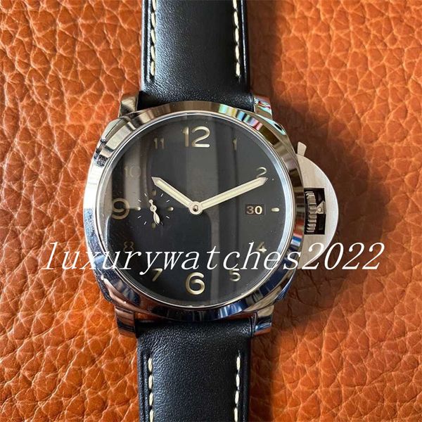 super quality mens watches 44mm leather strap automatic movement ref.00359 sport power reserve factory sapphire glass pam date display wrist, Slivery;brown
super quality mens watches 44mm leather strap automatic movement ref.00359 sport power reserve factory sapphire glass pam date display wrist, Slivery;brown