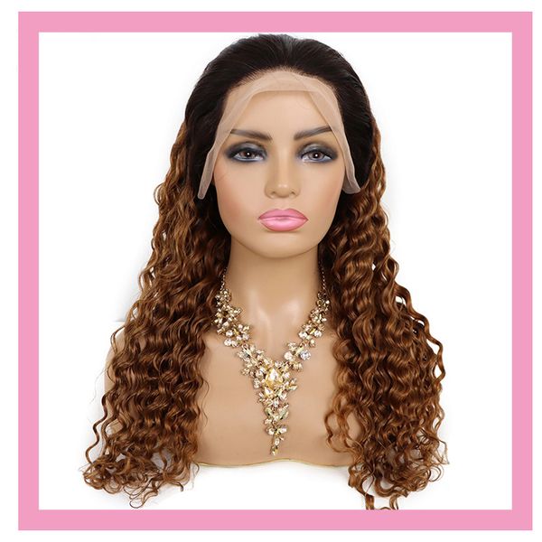 1b30 ombre color brazilian human hair 13x4 lace front wig deep wave peruvian indian wigs 1b 305117788, Black;brown
1b30 ombre color brazilian human hair 13x4 lace front wig deep wave peruvian indian wigs 1b 305117788, Black;brown