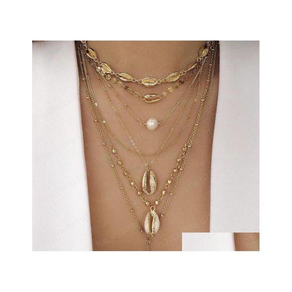 chokers 2021 fashion mtilayer necklace imitation pearl alloy gold plated pendant women jewelry for girlfriend gift drop delivery nec dhl4j, Golden;silver
chokers 2021 fashion mtilayer necklace imitation pearl alloy gold plated pendant women jewelry for girlfriend gift drop delivery nec dhl4j, Golden;silver