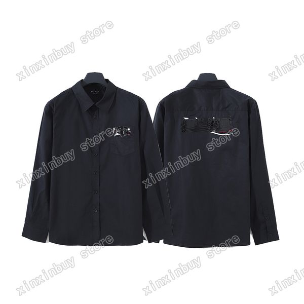 xinxinbuy men designer tee t shirt paris sea wave embroidery long sleeve cotton women green white black grey xs-xl, Black;brown
xinxinbuy men designer tee t shirt paris sea wave embroidery long sleeve cotton women green white black grey xs-xl, Black;brown