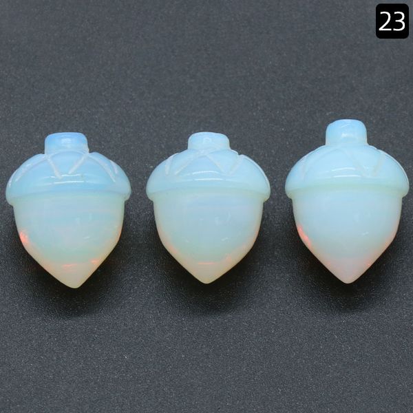 natural shape acorn gemstone decorative hand carved healing opalite hazelnut stone for home decoration gift, Black
natural shape acorn gemstone decorative hand carved healing opalite hazelnut stone for home decoration gift, Black