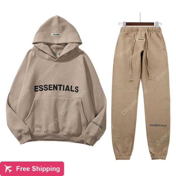 tracksuits men's women's autumn and winter ess printed men's hoodie trousers suit fashionable sportswear, Gray
tracksuits men's women's autumn and winter ess printed men's hoodie trousers suit fashionable sportswear, Gray