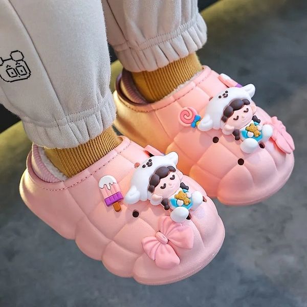 slippers winter children's cotton babi cute cartoon indoor home warm baby furry shoes 221203, Black
slippers winter children's cotton babi cute cartoon indoor home warm baby furry shoes 221203, Black
