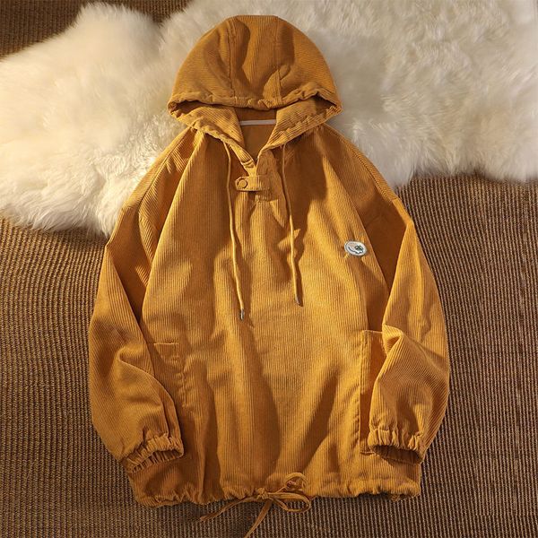 mens hoodies sweatshirts ebaihui corduroy spring autumn loose longsleeved hooded sweater casual couple sweatshirt coat youth simple 221202, Black
mens hoodies sweatshirts ebaihui corduroy spring autumn loose longsleeved hooded sweater casual couple sweatshirt coat youth simple 221202, Black