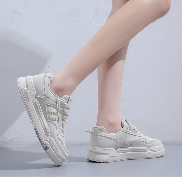 2022 winter new white shoes women's korean versatile women's students' thick soled plate shoes casual sneakers, Black
2022 winter new white shoes women's korean versatile women's students' thick soled plate shoes casual sneakers, Black