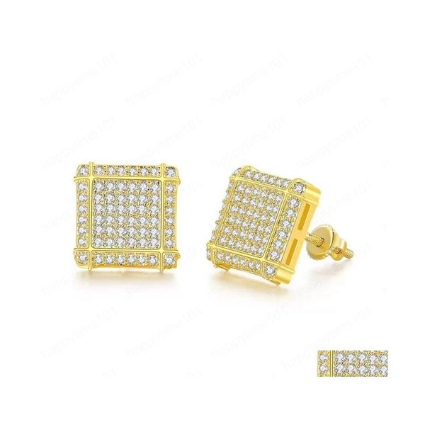 stud fashion gold sier colors bling cz square earrings studs for men women nice gift drop delivery jewelry dhtrl, Golden;silver
stud fashion gold sier colors bling cz square earrings studs for men women nice gift drop delivery jewelry dhtrl, Golden;silver