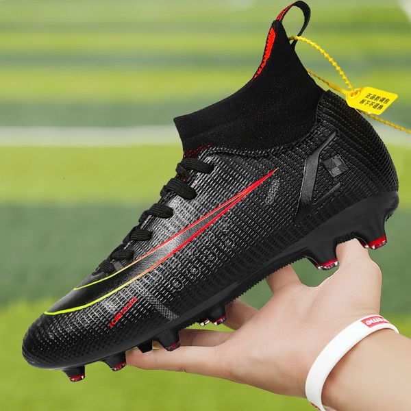 safety shoes men soccer shoes professional high ankle football boots children grass training cleats footwear kids sneakers35-45 221203, Black;brown
safety shoes men soccer shoes professional high ankle football boots children grass training cleats footwear kids sneakers35-45 221203, Black;brown