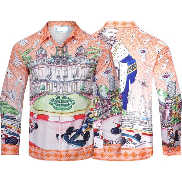 autumn/winter 22 new casa digital pattern alphabet print long sleeve shirt polo men's and women's fashion loose pullover -xxxl #0, White;black
autumn/winter 22 new casa digital pattern alphabet print long sleeve shirt polo men's and women's fashion loose pullover -xxxl #0, White;black