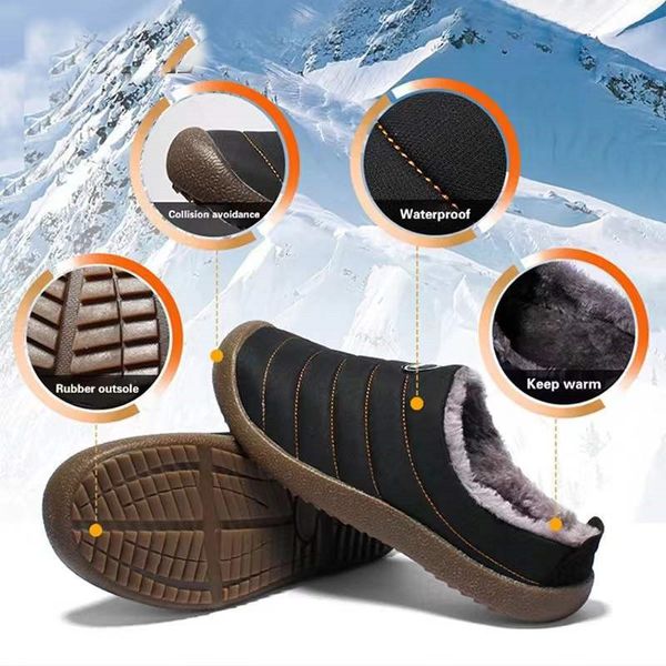 slippers winter men's indoor warm shoes plush flock male for home hard-wearing non-slip outdoor walking mans footwear 221203, Black
slippers winter men's indoor warm shoes plush flock male for home hard-wearing non-slip outdoor walking mans footwear 221203, Black
