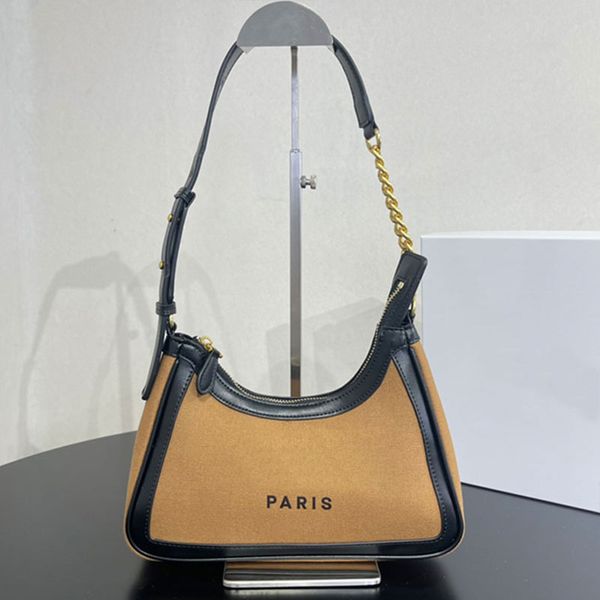 5a new handbags fashion shoulder bag metal chain leather double handle women clutch bags crescent totes zipper closure puoch 6 colors
5a new handbags fashion shoulder bag metal chain leather double handle women clutch bags crescent totes zipper closure puoch 6 colors