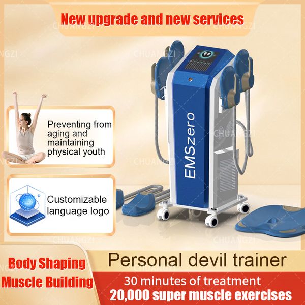 new 5000w dls-emslim rf ems toning machine with 4/5 handle emszero neo muscle stimulation slimming machine
new 5000w dls-emslim rf ems toning machine with 4/5 handle emszero neo muscle stimulation slimming machine