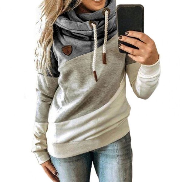 women's jackets women autumn winter hoodie color block patchwork long sleeve drawstring hooded sweatshirt for daily wear 221201, Black;brown
women's jackets women autumn winter hoodie color block patchwork long sleeve drawstring hooded sweatshirt for daily wear 221201, Black;brown