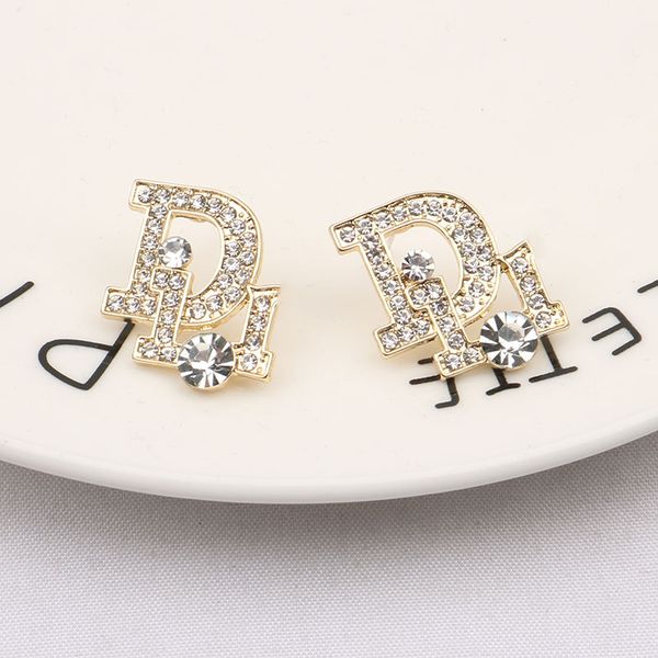 plated 925 silver luxury brand designers letters stud geometric famous women round crystal rhinestone pearl earring wedding party jewerlry c, Golden;silver
plated 925 silver luxury brand designers letters stud geometric famous women round crystal rhinestone pearl earring wedding party jewerlry c, Golden;silver