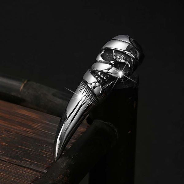 street style skull tooth necklace pendant stainless steel ancient silver necklaces women men hiphop fashion fine jewelry
street style skull tooth necklace pendant stainless steel ancient silver necklaces women men hiphop fashion fine jewelry
