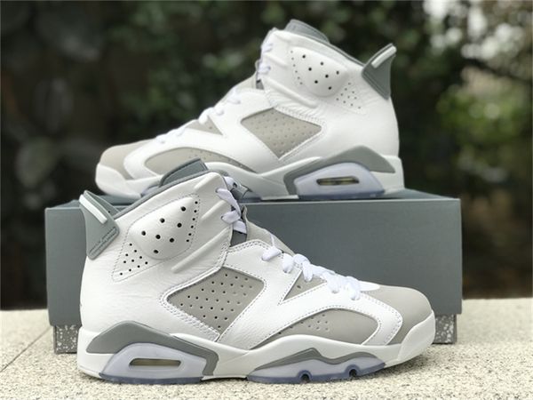 new authentic 6 cool grey outdoor shoes 6s white leather medium grey ct8529-100 men women sports sneakers trainers with original box us7-13
new authentic 6 cool grey outdoor shoes 6s white leather medium grey ct8529-100 men women sports sneakers trainers with original box us7-13