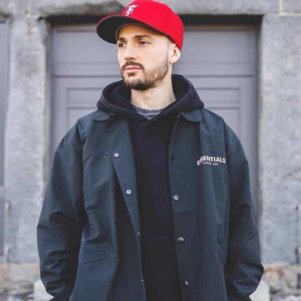 designer brand jacket multi thread essentials reflective letter jacket spring and autumn high street loose thin coat fashion, Black;brown
designer brand jacket multi thread essentials reflective letter jacket spring and autumn high street loose thin coat fashion, Black;brown