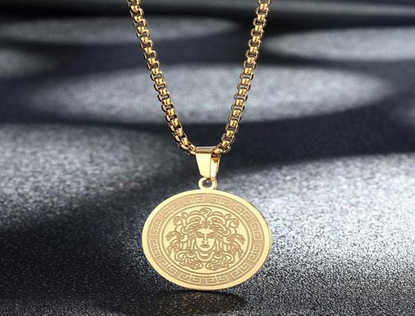 pendant necklaces exquisite mythical medusa necklace women men ancient greek symbol jewelry stainless steel pagan gift7952785, Silver
pendant necklaces exquisite mythical medusa necklace women men ancient greek symbol jewelry stainless steel pagan gift7952785, Silver