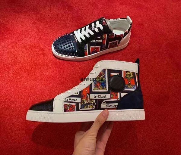 red bottomed christians wholesale famous orlato men's designer shoes sneakers card graffiti couple comfort skateboard outdoor discount, Black
red bottomed christians wholesale famous orlato men's designer shoes sneakers card graffiti couple comfort skateboard outdoor discount, Black