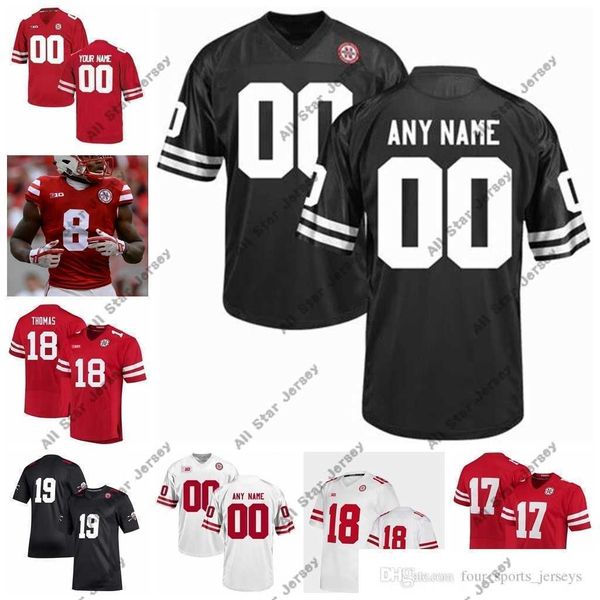 ncaa nebraska cornhuskers college football jerseys 2 adrian martinez jersey 10 jd spielman scott frost ameer abdullah jerseys custom, Black
ncaa nebraska cornhuskers college football jerseys 2 adrian martinez jersey 10 jd spielman scott frost ameer abdullah jerseys custom, Black