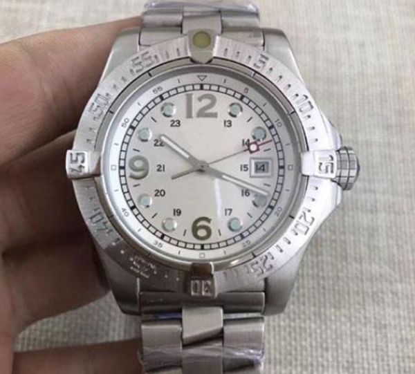 haute qualite men's automatic mechanical watch 1884 white seawolf digital 24 stainless steel luxury brand avenger expedition gratuite l, Slivery;brown
haute qualite men's automatic mechanical watch 1884 white seawolf digital 24 stainless steel luxury brand avenger expedition gratuite l, Slivery;brown