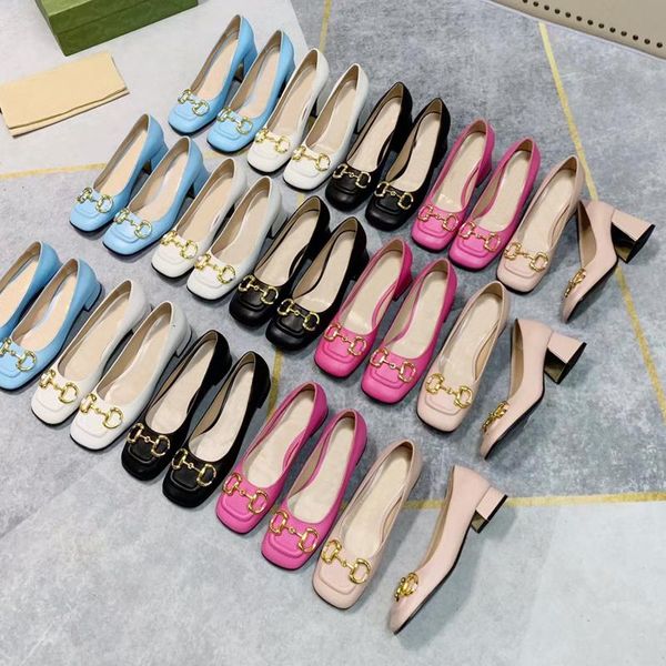 women shoes dress shoes high heels boat new square summer fashion cowhide coarser heel 100% leather metal buckle lady heeled designer shoes, Black
women shoes dress shoes high heels boat new square summer fashion cowhide coarser heel 100% leather metal buckle lady heeled designer shoes, Black
