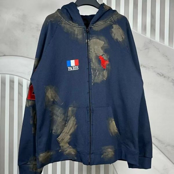 2022 high-end famous brand original hoodie embroidery design zipper hoodie fashion art distressed luxury sweatshirt bb paris, Black
2022 high-end famous brand original hoodie embroidery design zipper hoodie fashion art distressed luxury sweatshirt bb paris, Black