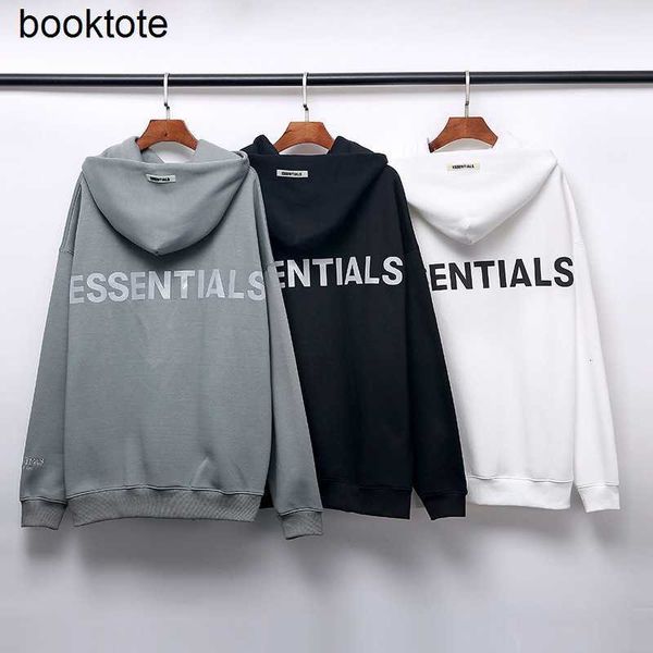 hoodie sweatshirt street double thread essentials reflective letter embroidered hooded sweater men's and women's loose jacket, Black
hoodie sweatshirt street double thread essentials reflective letter embroidered hooded sweater men's and women's loose jacket, Black