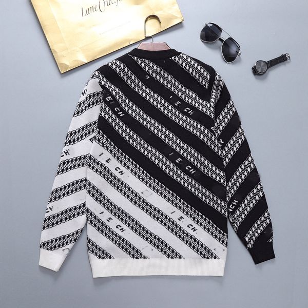 designer sweater man for man woman knit crow neck womens fashion letter black white long sleeve clothes pullover hig h quality 122, White;black
designer sweater man for man woman knit crow neck womens fashion letter black white long sleeve clothes pullover hig h quality 122, White;black