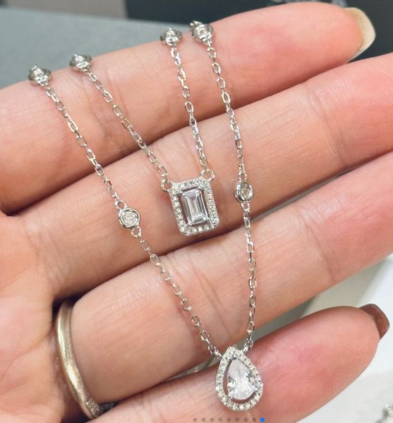 ins necklace new in luxury fine jewelry chain necklace for womens pendant k gold heart designer ladies fashion pearl saturndouble layer squa, Silver
ins necklace new in luxury fine jewelry chain necklace for womens pendant k gold heart designer ladies fashion pearl saturndouble layer squa, Silver