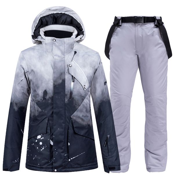 skiing suits thick warm women ski suit waterproof windproof snowboarding jacket pants set winter snow wear 221203
skiing suits thick warm women ski suit waterproof windproof snowboarding jacket pants set winter snow wear 221203