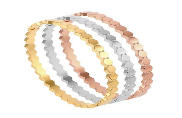 bangle fashion trend honeycomb hexagon geometric simple tricolor bracelet women039s titanium steel jewelry4704717, Black
bangle fashion trend honeycomb hexagon geometric simple tricolor bracelet women039s titanium steel jewelry4704717, Black