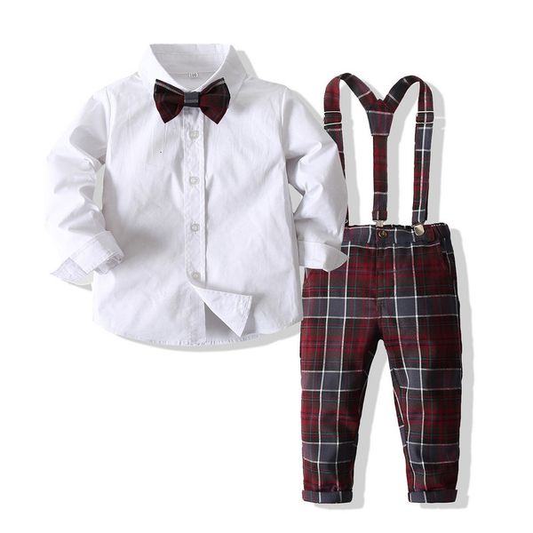 clothing sets baby boys kids long sleeve bow tie shirt suspender pants gentleman formal clothes wedding party dress 221203, White
clothing sets baby boys kids long sleeve bow tie shirt suspender pants gentleman formal clothes wedding party dress 221203, White