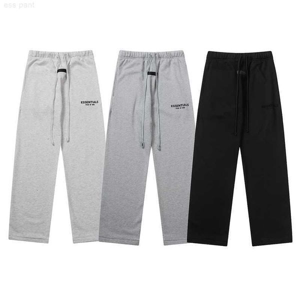 casual sports pants high version essentials season 8 main line flocking drawstring casual fashion design, Black
casual sports pants high version essentials season 8 main line flocking drawstring casual fashion design, Black