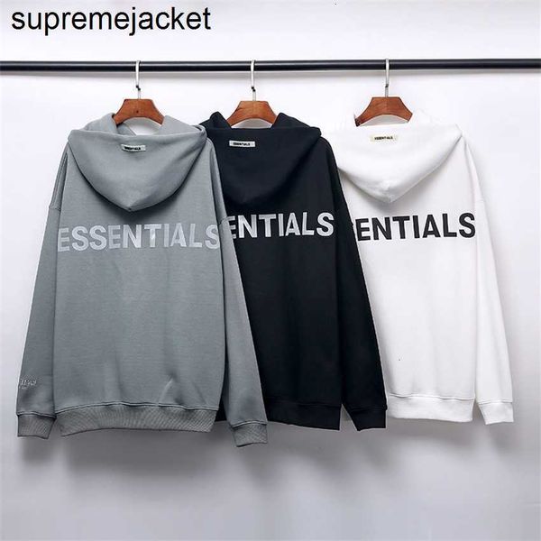 fashion hoodie sweatshirt high street double thread essentials reflective letter embroidered hooded sweater men's and women's loos, Black
fashion hoodie sweatshirt high street double thread essentials reflective letter embroidered hooded sweater men's and women's loos, Black