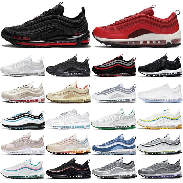 men women running shoes 97 og sneakers reflective bred black bullet triple white 97s mschf x inri jesus laser blue first use cork designer m
men women running shoes 97 og sneakers reflective bred black bullet triple white 97s mschf x inri jesus laser blue first use cork designer m