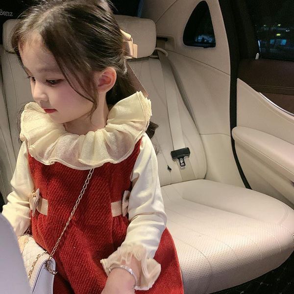 girls' 2022 new year's vest dress children's winter dress girl's princess, Red;yellow
girls' 2022 new year's vest dress children's winter dress girl's princess, Red;yellow