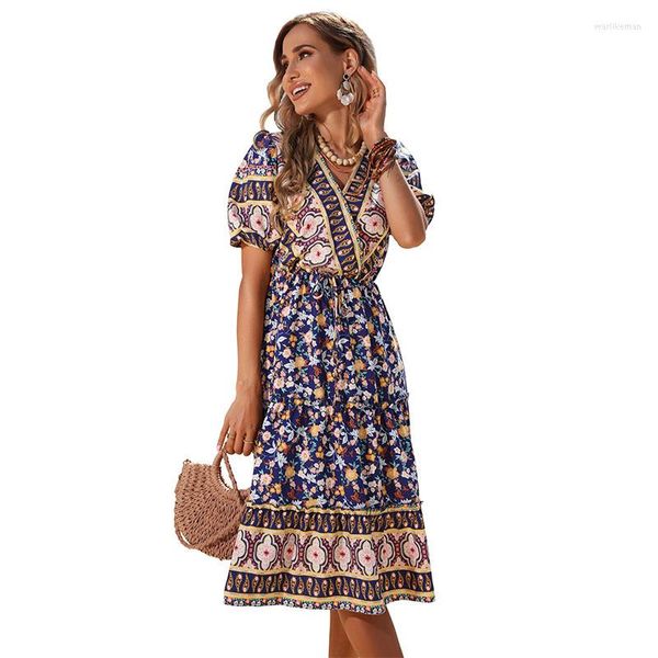 party dresses 2022 summer fashion european and american style women blue short-sleeved comfortable casual dress clothes, White;black
party dresses 2022 summer fashion european and american style women blue short-sleeved comfortable casual dress clothes, White;black