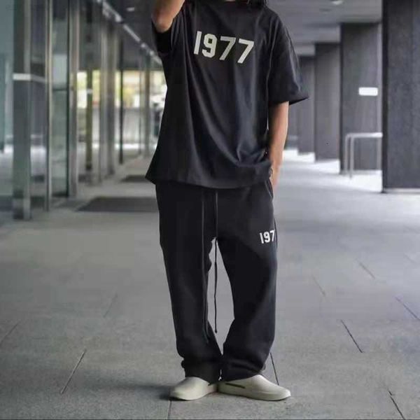 casual sports pants gaojie chaopai fog double thread series essentials small alphabet flocking printing pants fashion design, Black
casual sports pants gaojie chaopai fog double thread series essentials small alphabet flocking printing pants fashion design, Black