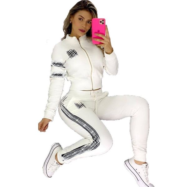 women tracksuits two pieces sets female jackets trouse letters side lady jumpers tracksuit spring fall outwears hoodies and pants jogger sui, Gray
women tracksuits two pieces sets female jackets trouse letters side lady jumpers tracksuit spring fall outwears hoodies and pants jogger sui, Gray
